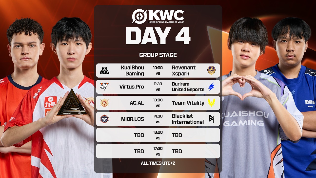 [EN]Honor of Kings World Cup at 2026 Esports World Cup| Group Stage Day 2
