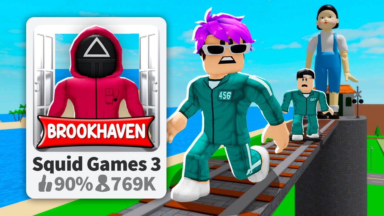 I CREATED SQUID GAMES 3 BROOKHAVEN