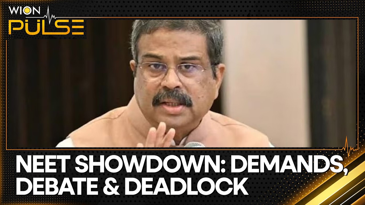 NEET Row: Protesters Demand Accountability on Paper Leak | WION Pulse