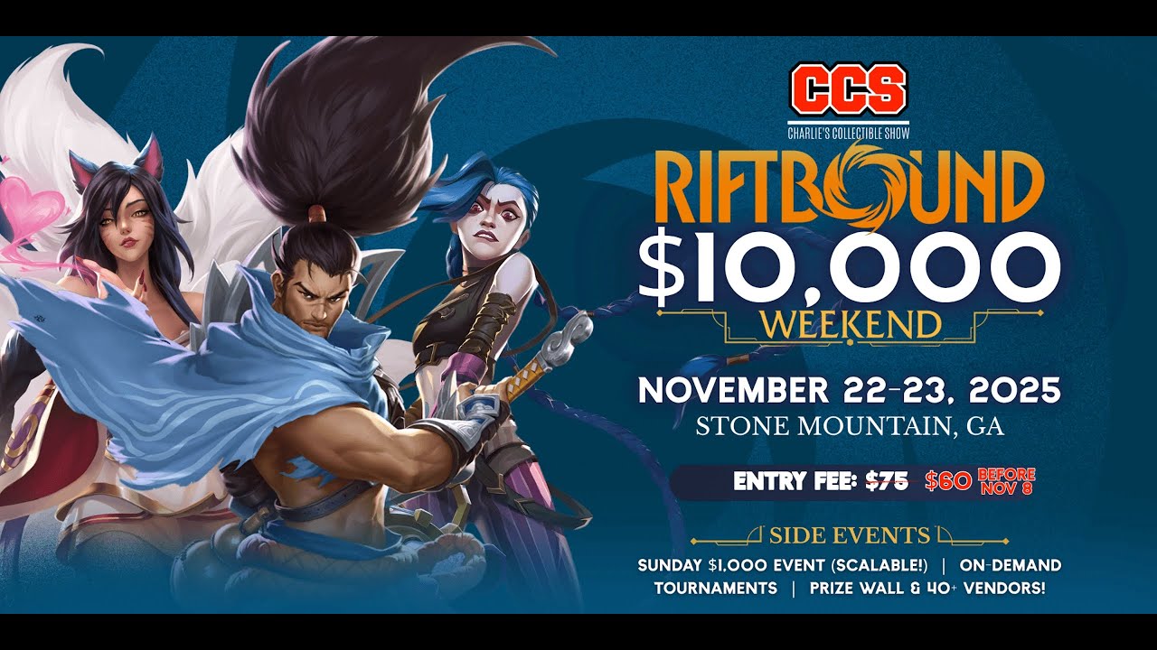 CCS — Riftbound $12k — Раунд 3 — Ифлэр против Коди Уильямса