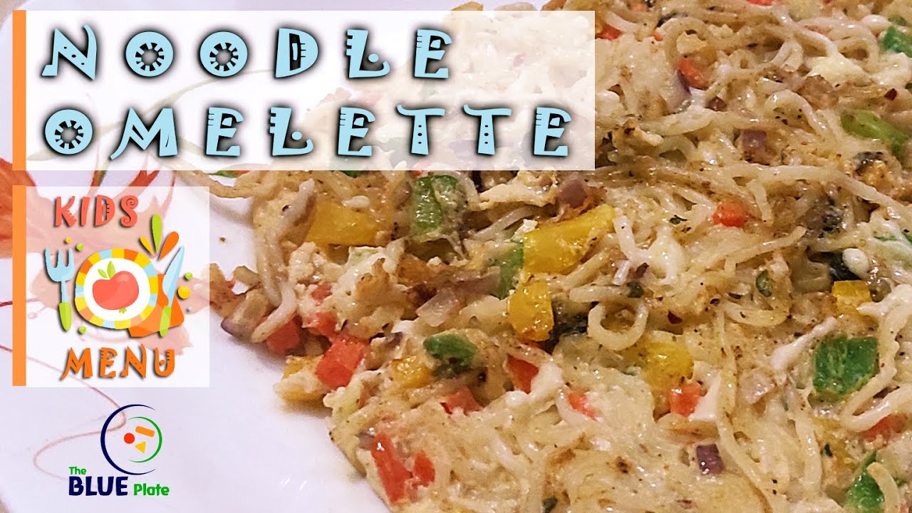 Noodle Omelette Recipe | Maggi Noodle Recipe | Easy Breakfast | Kids Special Egg Snack Recipes