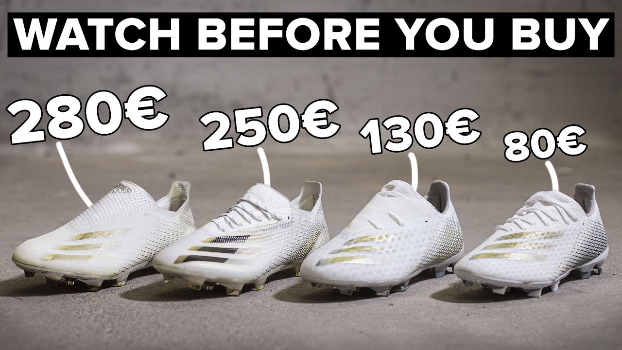 CHEAP vs EXPENSIVE | All adidas X Ghosted football boots explained