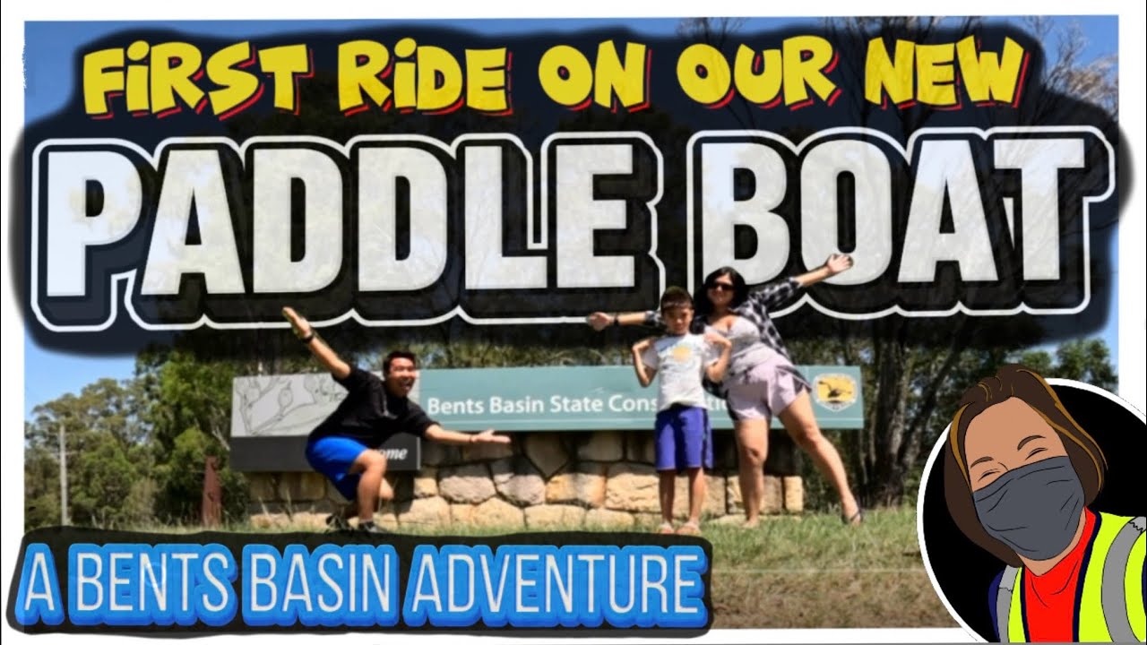 First ride on our new paddle boat | A Bents Basin Adventure