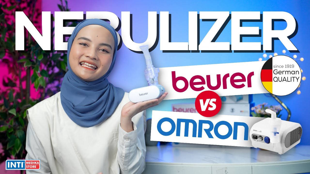 Nebulizer BEURER Vs OMRON: mana yang lebih baik? | Review Beurer IH21 IH60 Omron C28