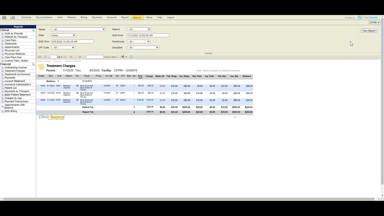 Generating and Exporting Reports