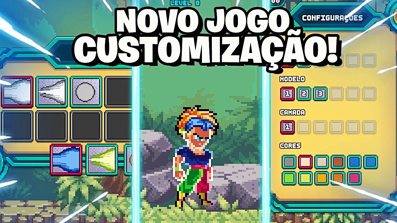 NOVO JOGO DE CUSTOMIZAÇÃO DE PERSONAGENS!