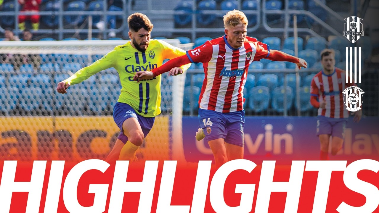 Sestřih utk&aacute;n&iacute; SFC Opava vs FC Zbrojovka Brno