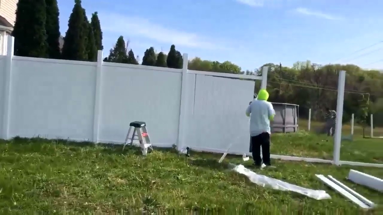 围栏安装视频