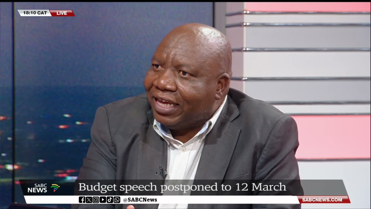 Budget 2025 | Budget speech postponed in historic move: Mzwandile Mbeje