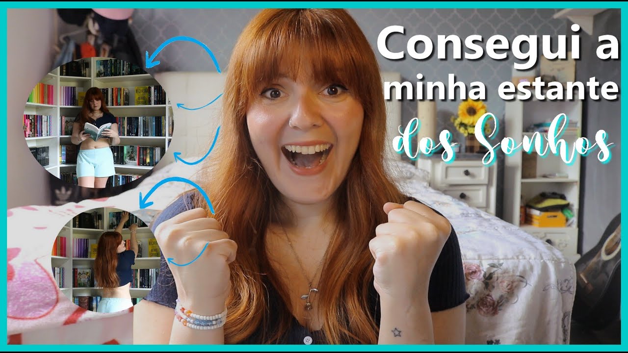 🔨Montando a minha biblioteca em casa. Minha estante dos sonhos! | De livro em livro