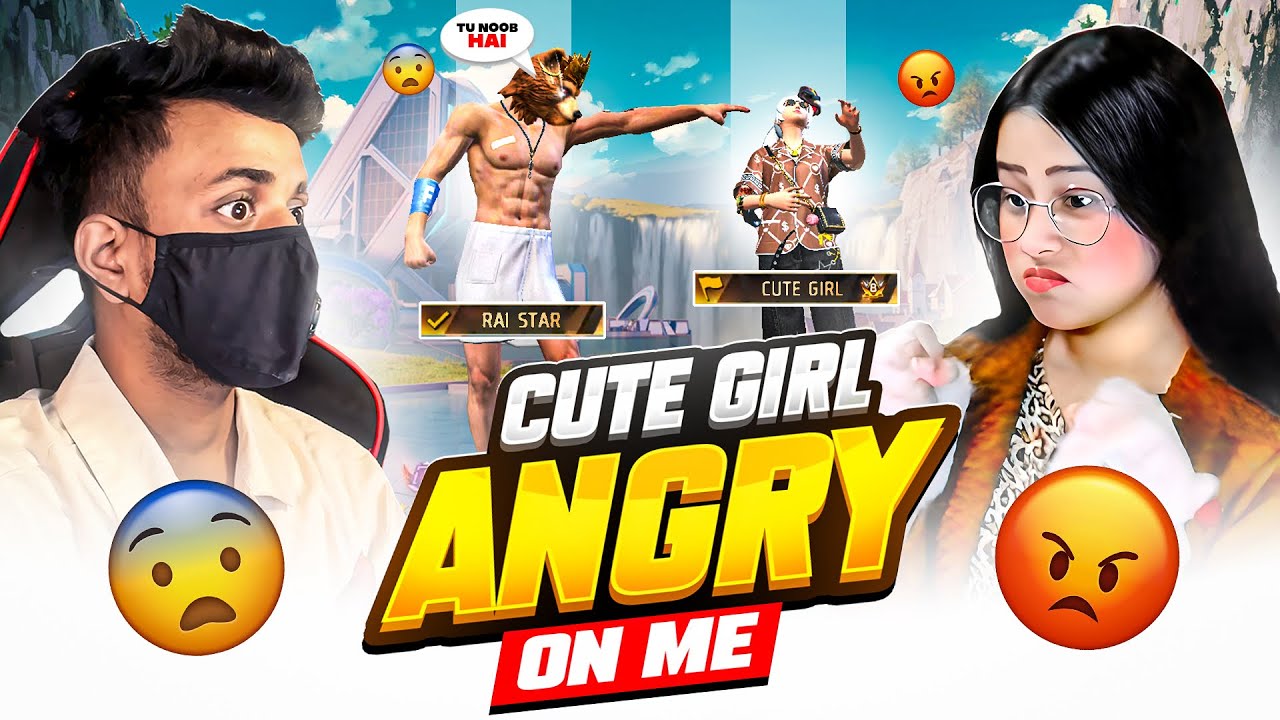Raistar Prank on Cute Indian Girl Streamer😱 She Called Me Hacker &ndash; Garena Free Fire