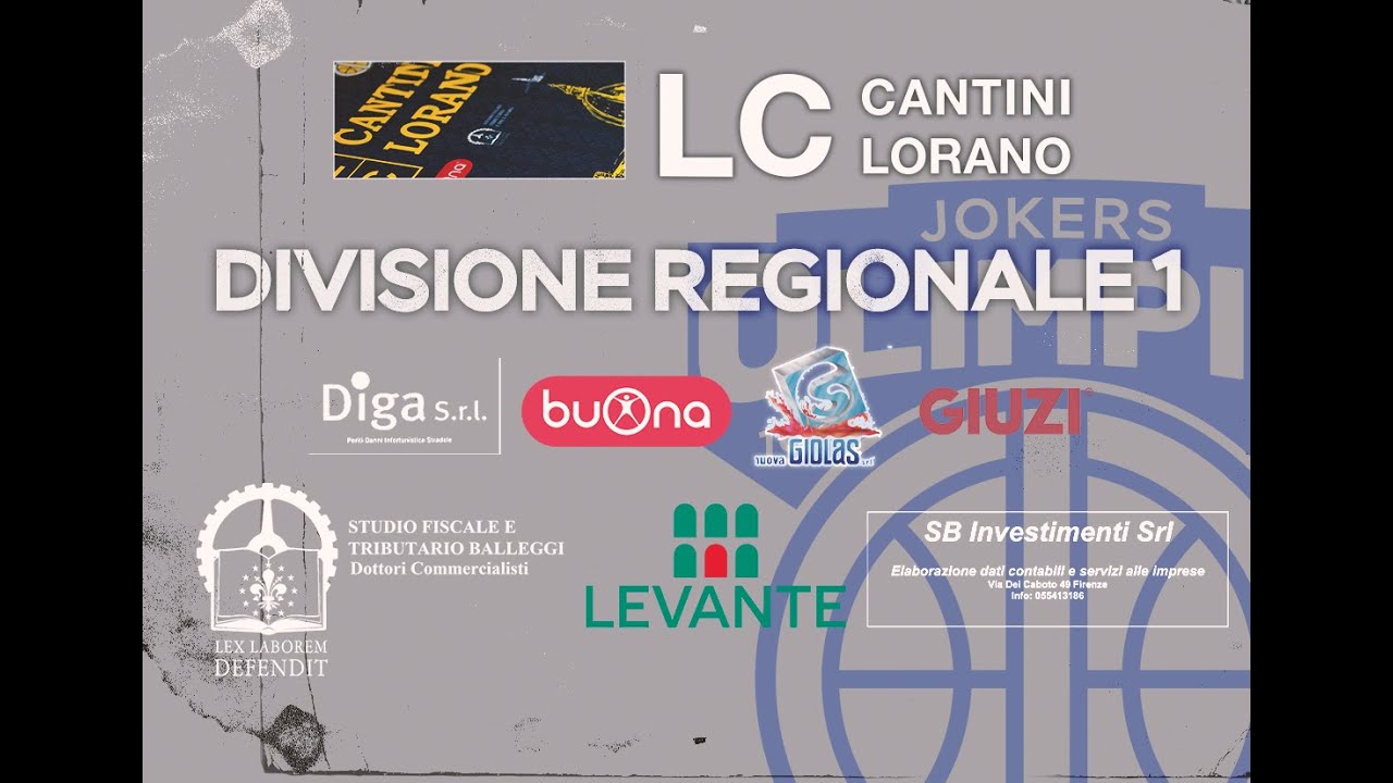 Divisione regionale 1: Legnaia Jokers - Sestese