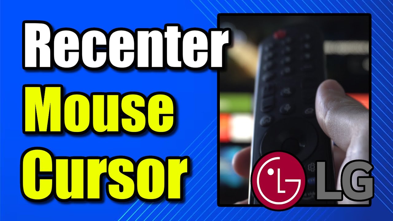 Как вернуть курсор пульта в центральное положение на телевизоре LG (лучший способ)