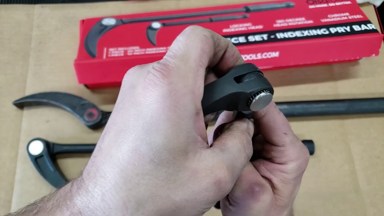Olsa Tools Indexing Prybar Set