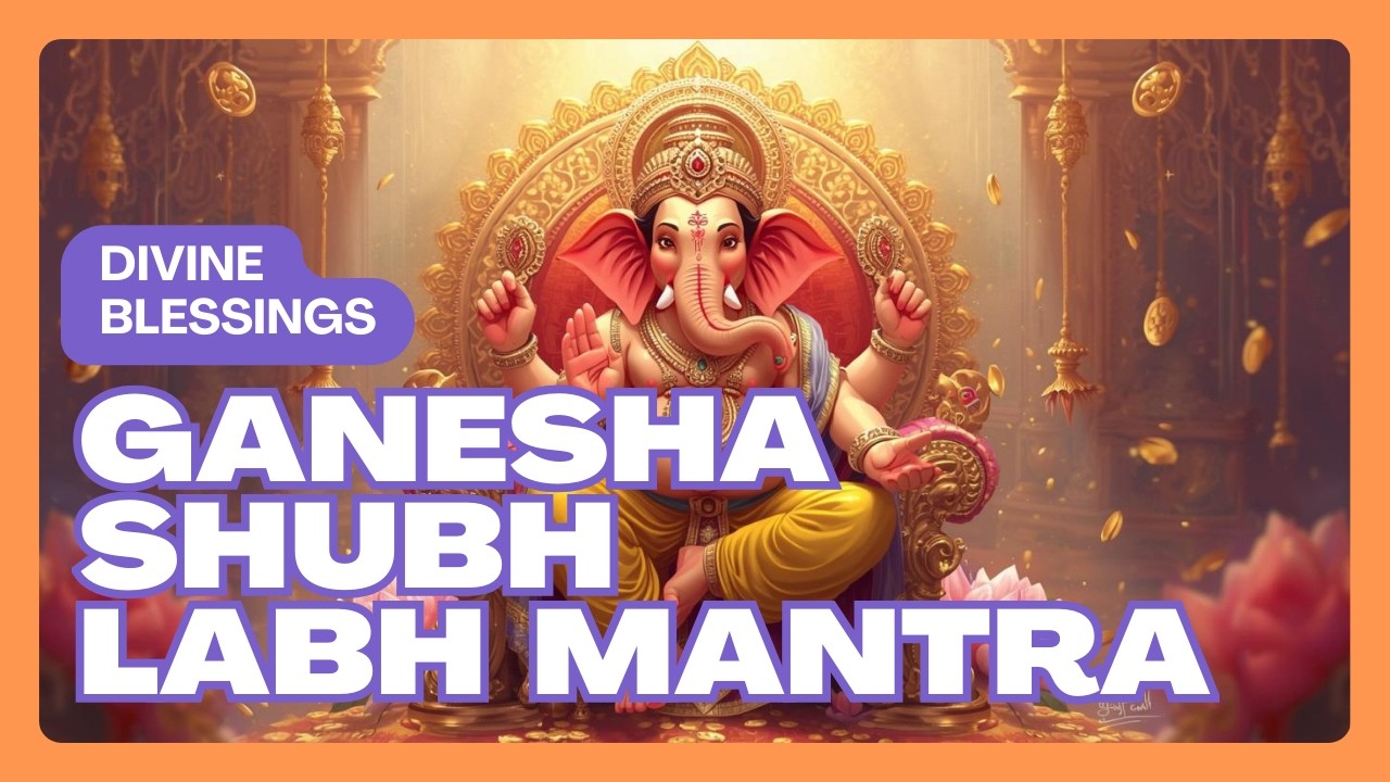 Shree Ganesh Shubh Labh Mantra | Daily Morning Mantra for Success