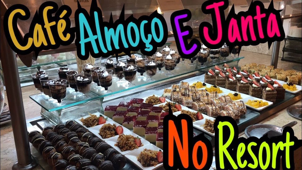 Café, Almoço e Janta no Resort Grand Palladium Imbassaí🍴+ Noite do Chocolate😍