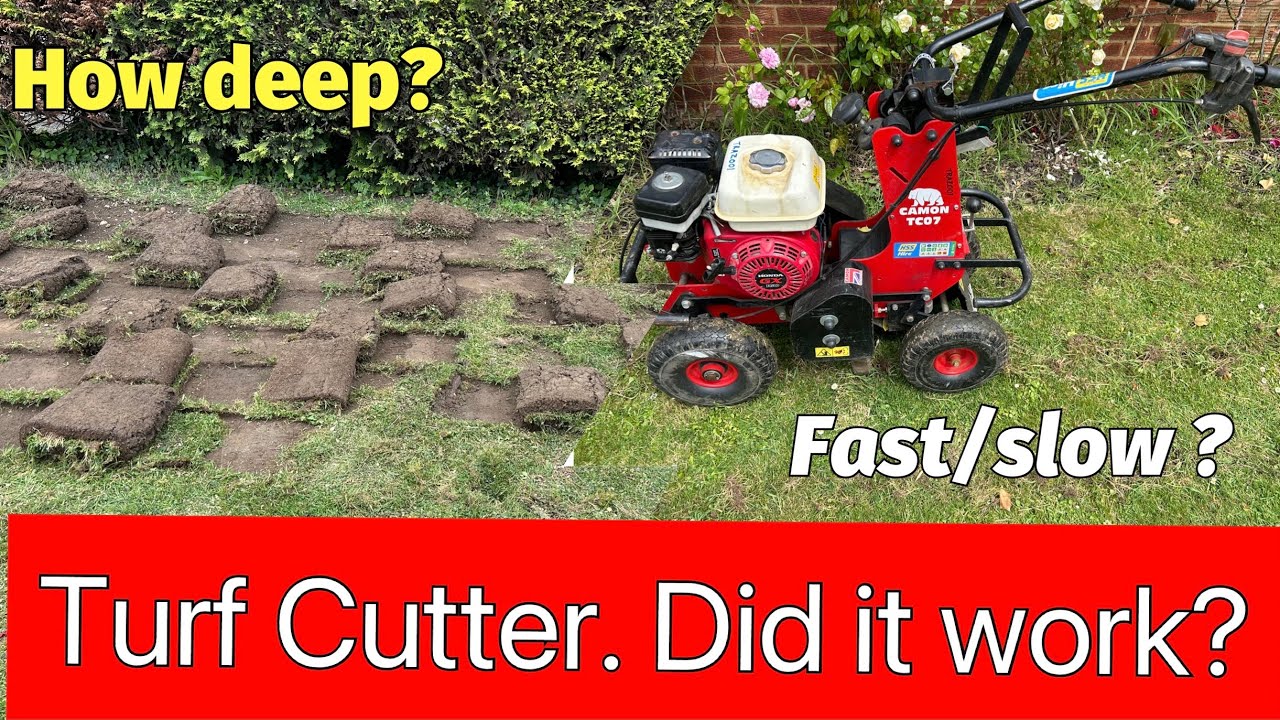 Turf or Sod Cutter | Real Demonstration and Review