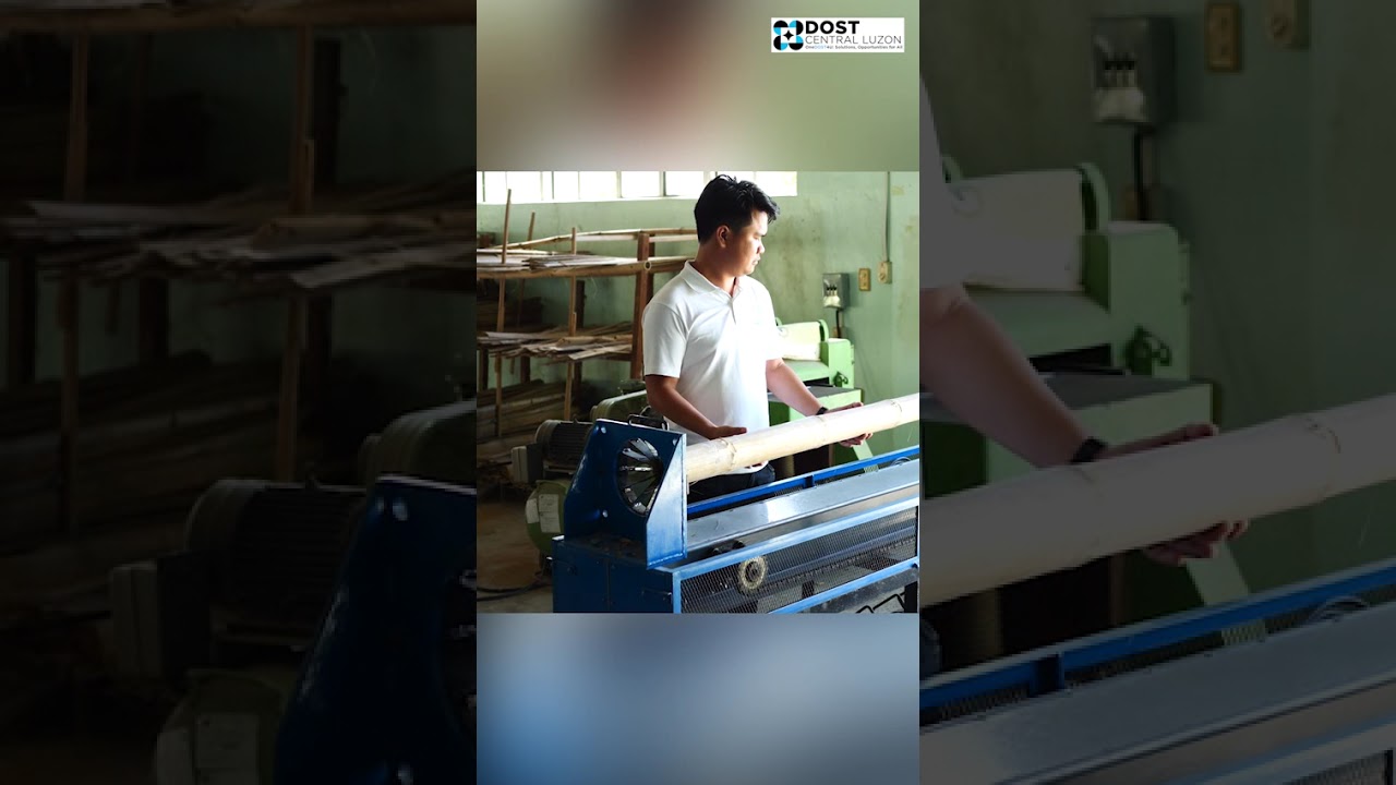 Tech a Minute Thursday | Bamboo Splitter Machine