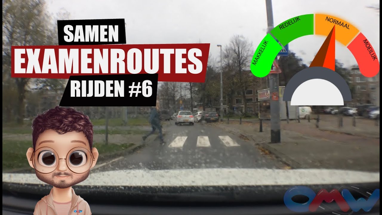 Examenroute CBR Rotterdam #6 Na een vrijstelling