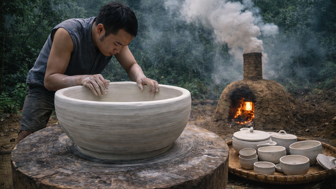 When You Don't Have Bowl To Eat Rice From, This Is How I Made Ones