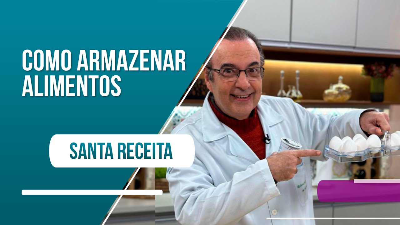Dr. Bactéria ensina como armazenar os alimentos dentro da cozinha!