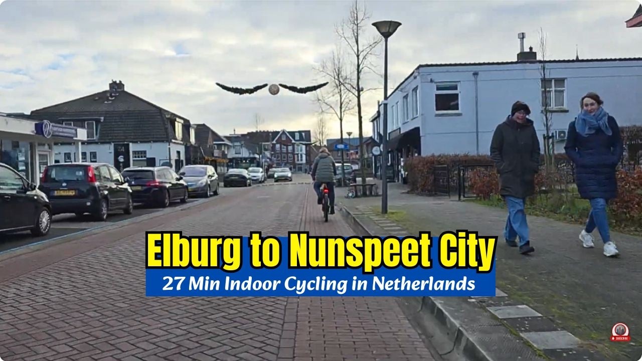 By e-bike from Elburg to Nunspeet The Netherlands 