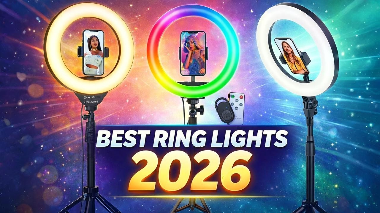 Top 5 Best Ring Lights for Makeup & Reels in 2026 💄✨| TikTok, YouTube & Instagram Ready