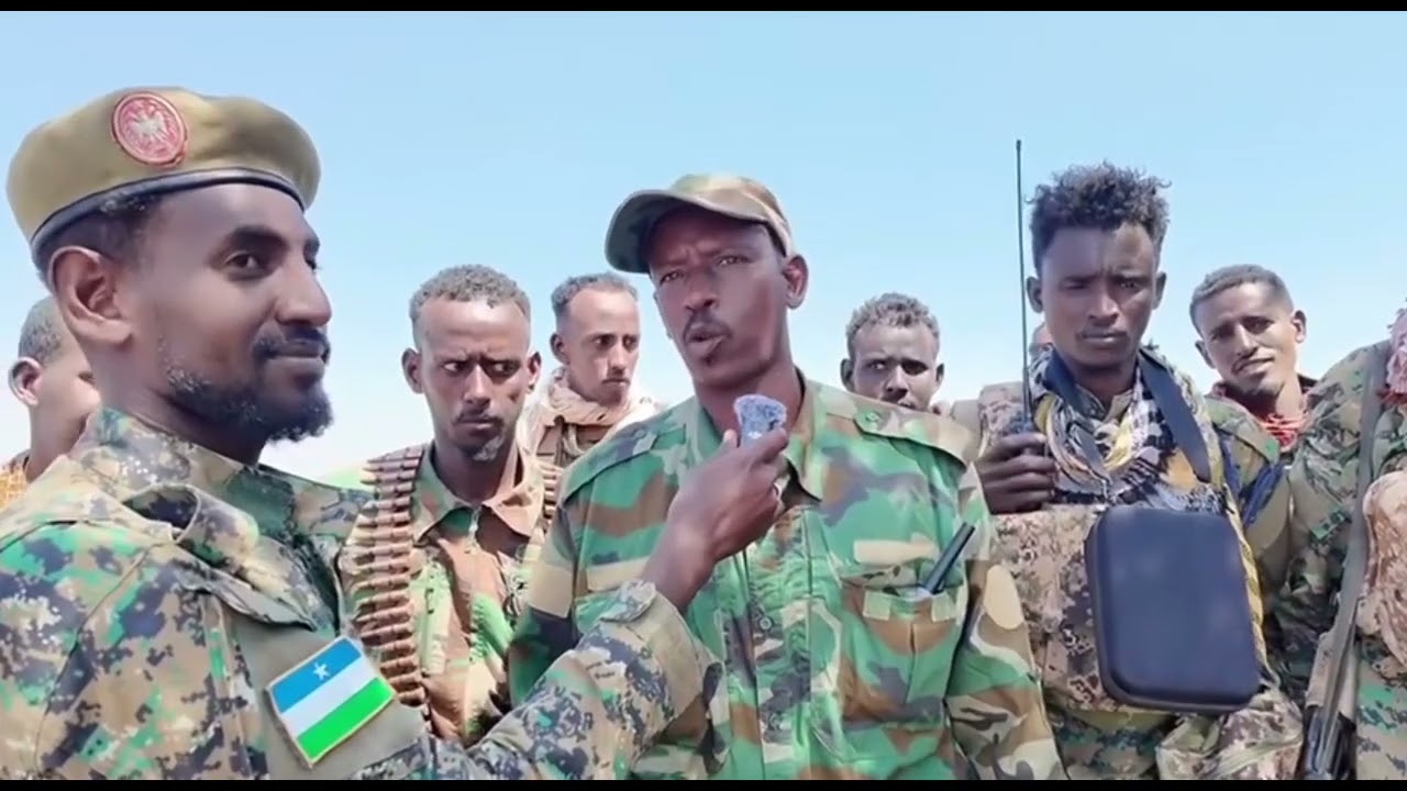 Ciidamada Daraawiishta Puntland oo buuraha Calmiskaad ee gobolka Bari ka wada howlgallo ay ku...