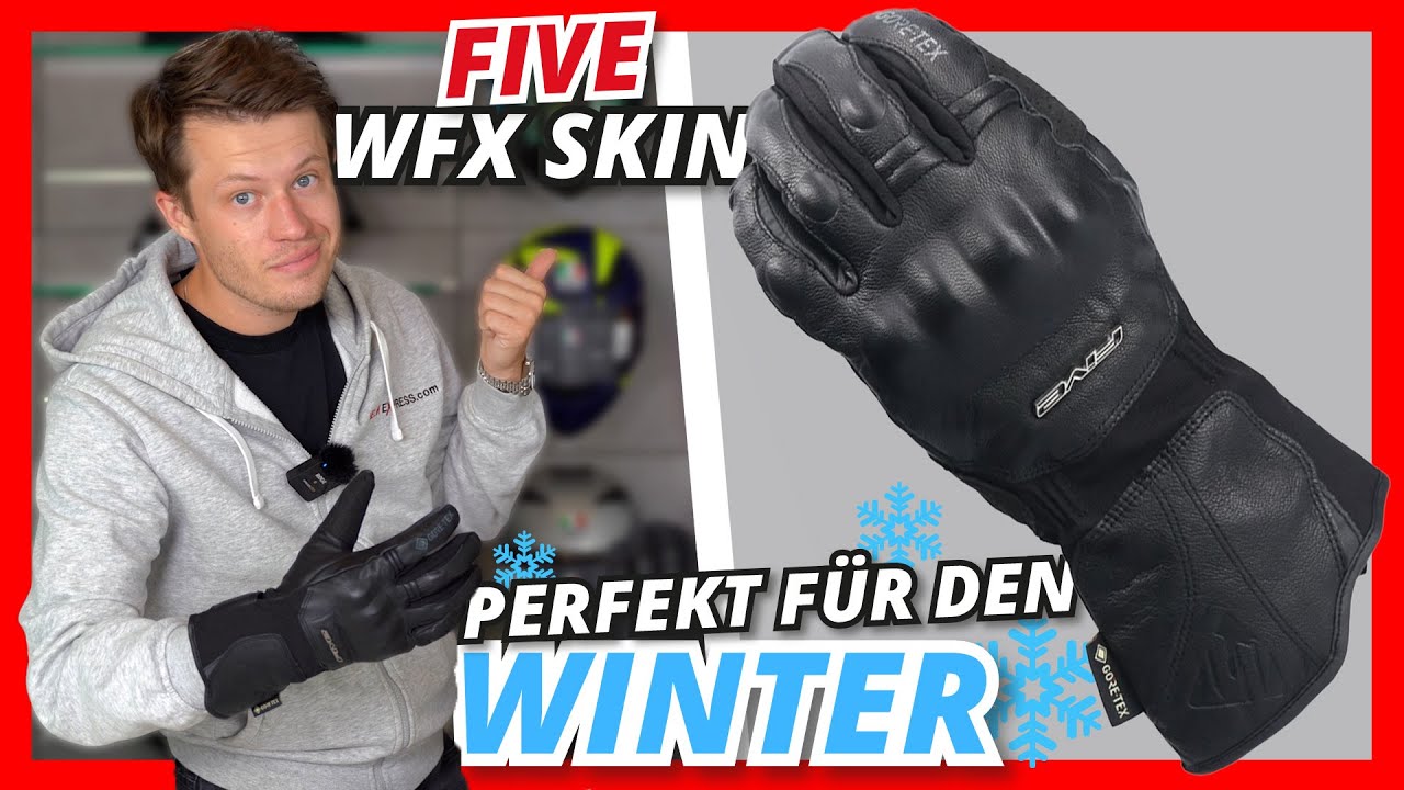WINTERHANDSCHUH mit GoreTex Membran & 3M Futter 🧤 Five WFX Skin GTX | Helmexpress.com
