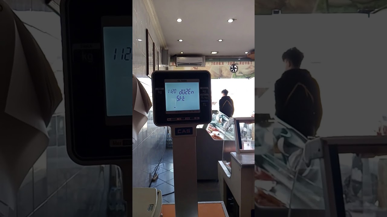 CAS CL 3000 TERAZİ BARKOT SON TÜKETİM TARİHİ EKLEME