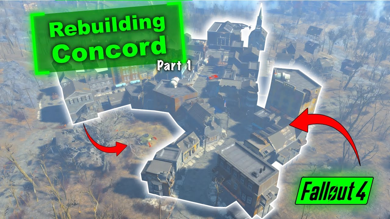 Восстановление Конкорда в Fallout 4