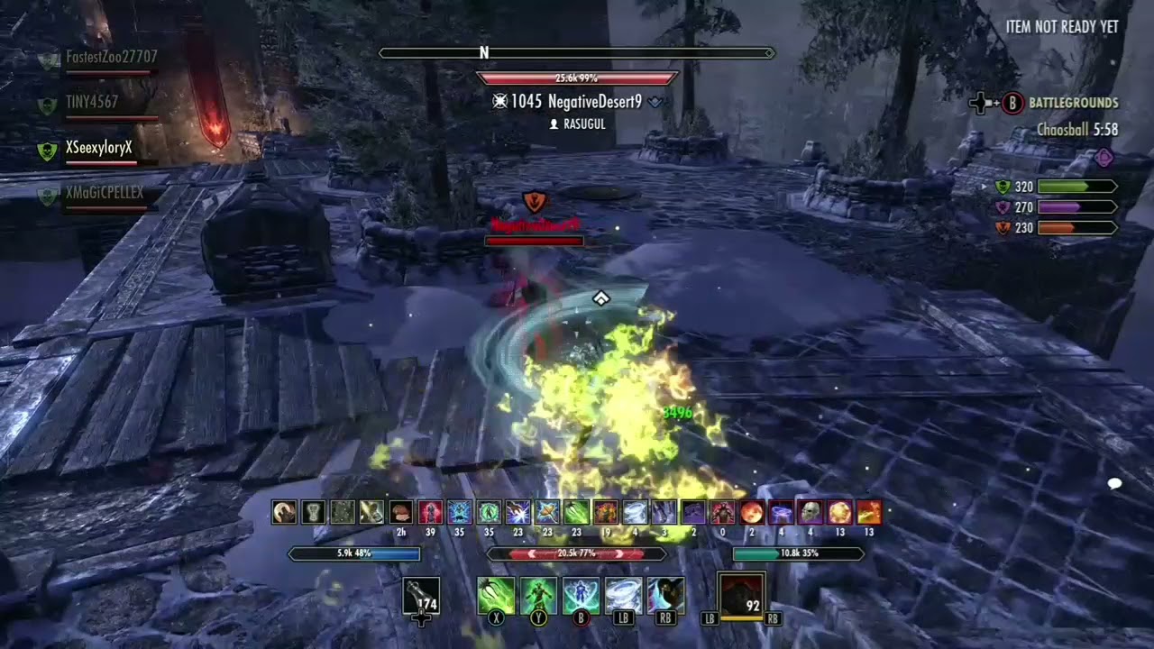 ESO mega bg with STAMDEN crit.build, no proc sets