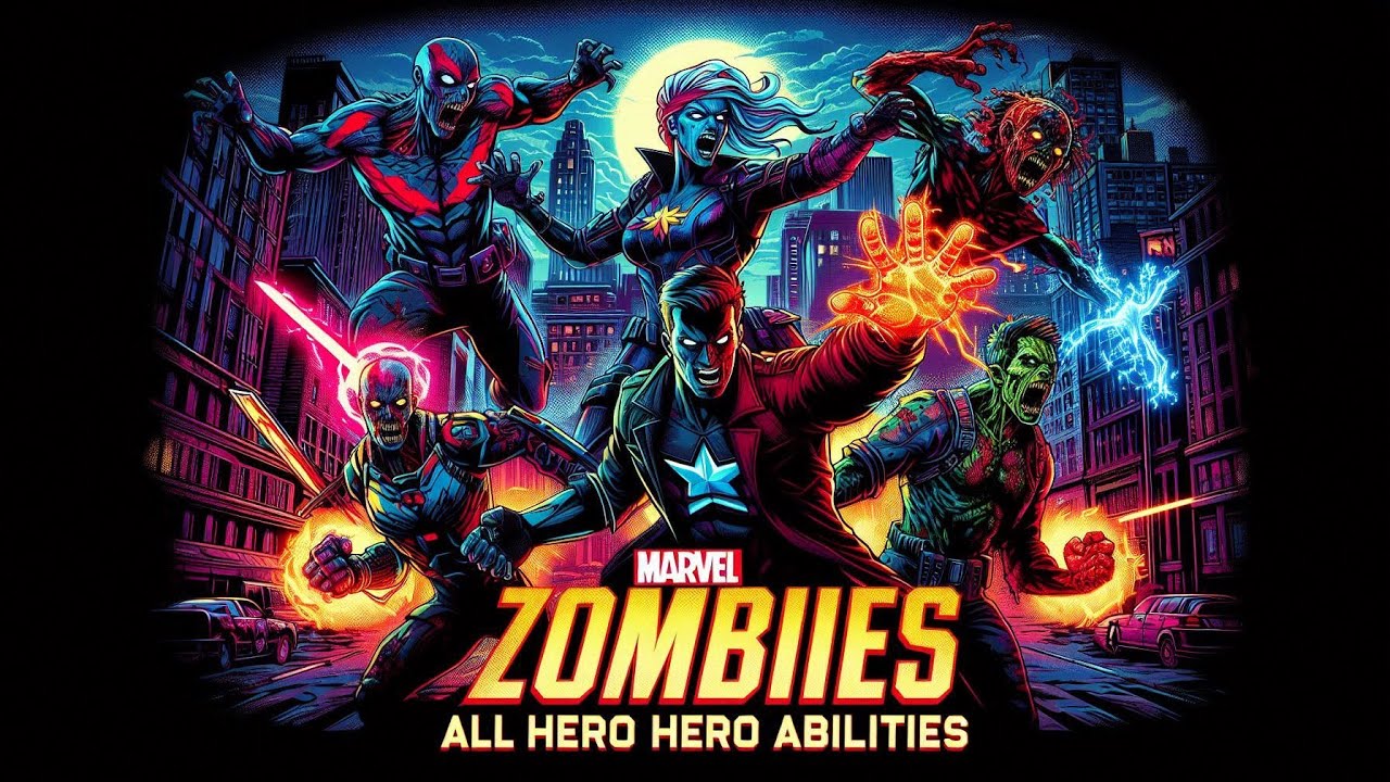 Marvel Rivals | ALL Characters Abilities In Marvel Zombies!