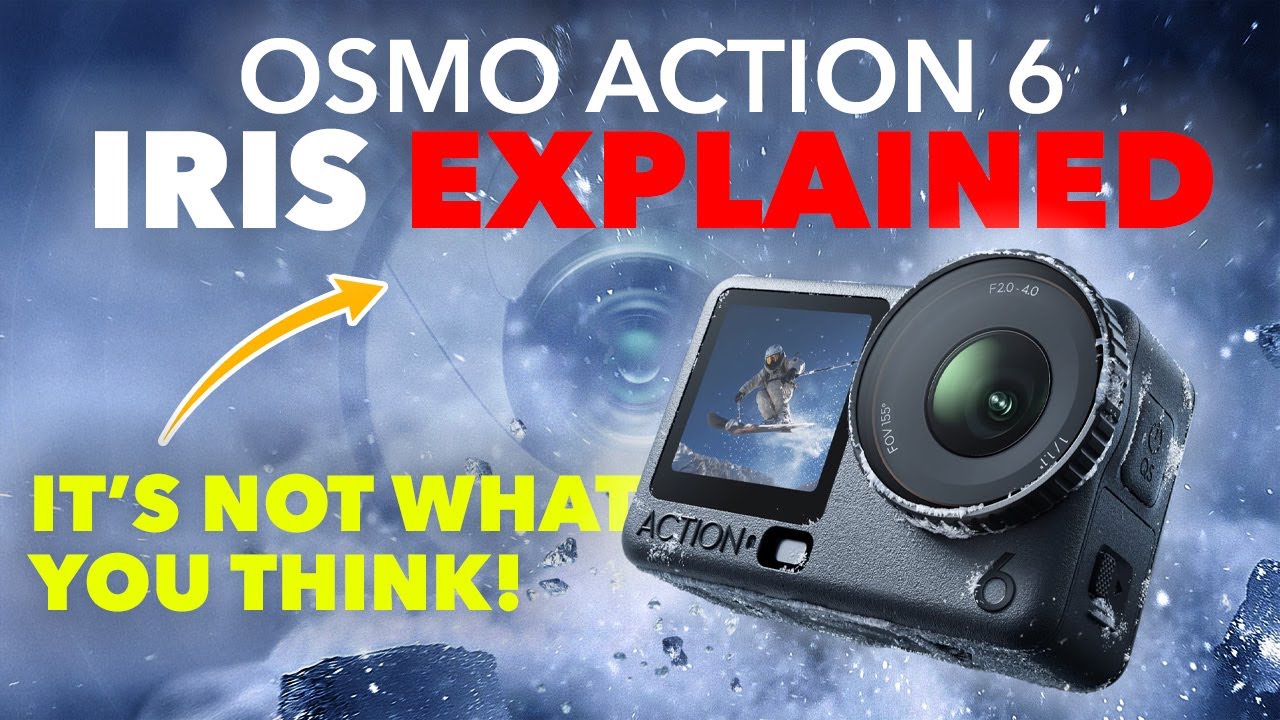 Объяснение переменной диафрагмы Osmo Action 6