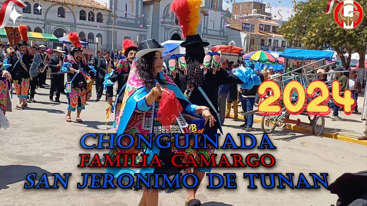 CHONGUINADA DE LA FAMILIA CAMARGO CON SUPER ASES DE AMERICA EN SAN JERONIMO DE TUNAN 2024