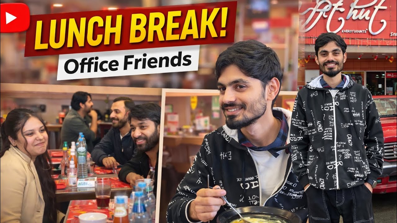 Office Colleagues ke Saath Lunch 🍽️ | Work Life Vlog | @Lokranjansharma