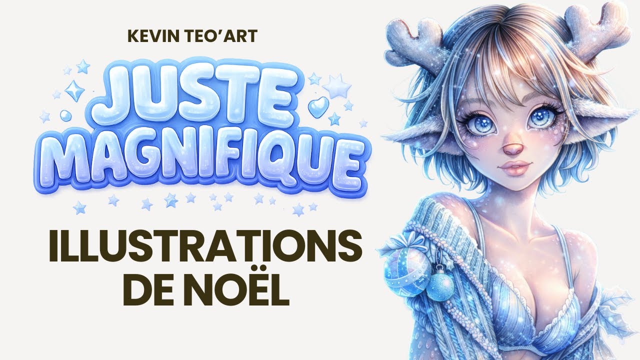 ❀ Flipthrough – Livre relié • Calendriers de Noël 2023 • 2024 • 2025 | Kevin Teo’Art