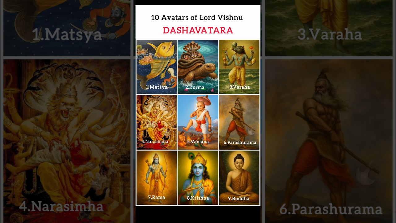 Do you know about 10th Avatar? #shorts #vishnu #krishnastatus #krishna #hindugod #youtubeshorts