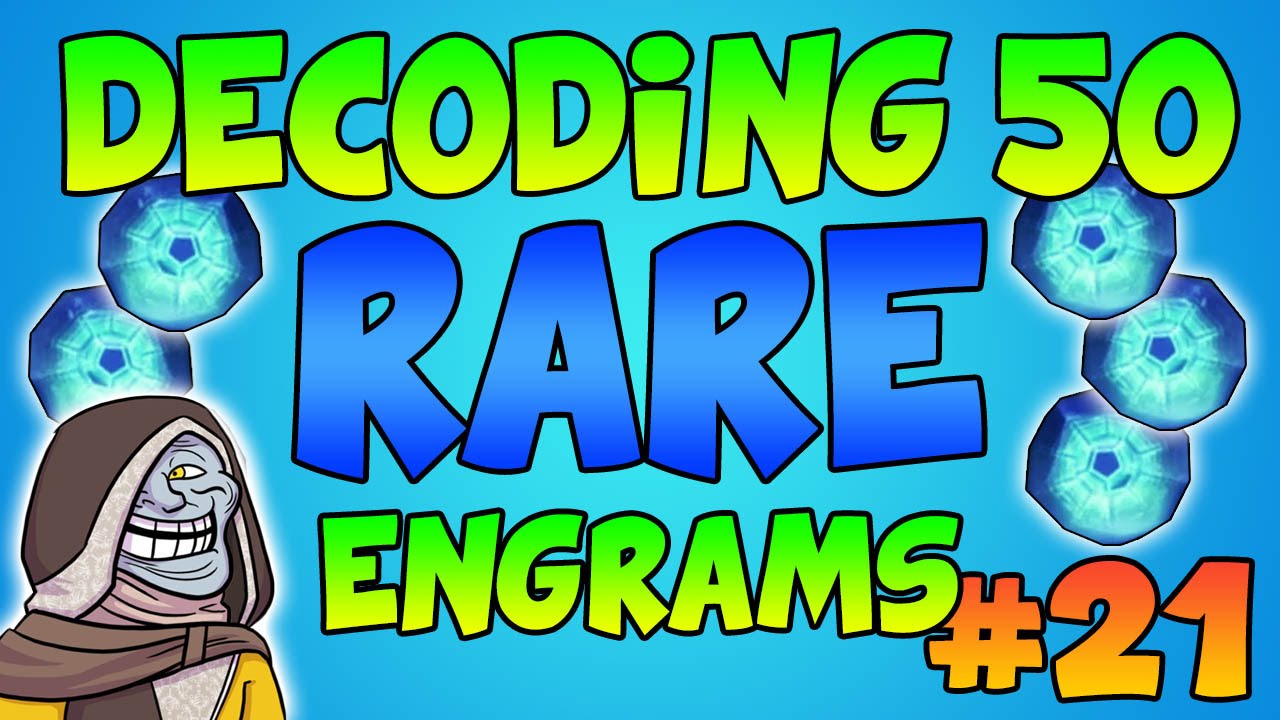Destiny: 50+ Rare Engram Opening #21 (Rare Engram Opening) Destiny Cryptarch Decoding Gameplay