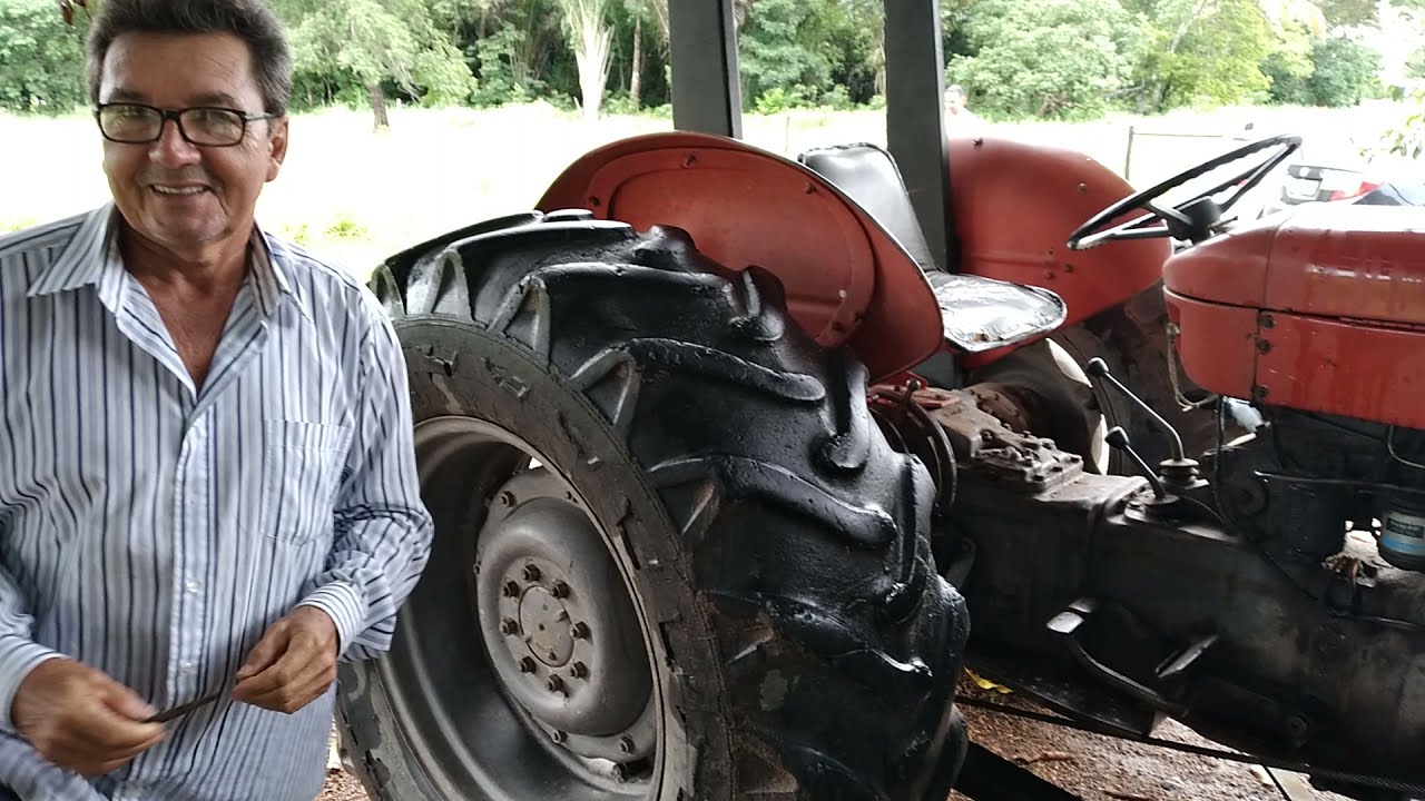 Trator massey ferguson 65x - Modificações e na Lida