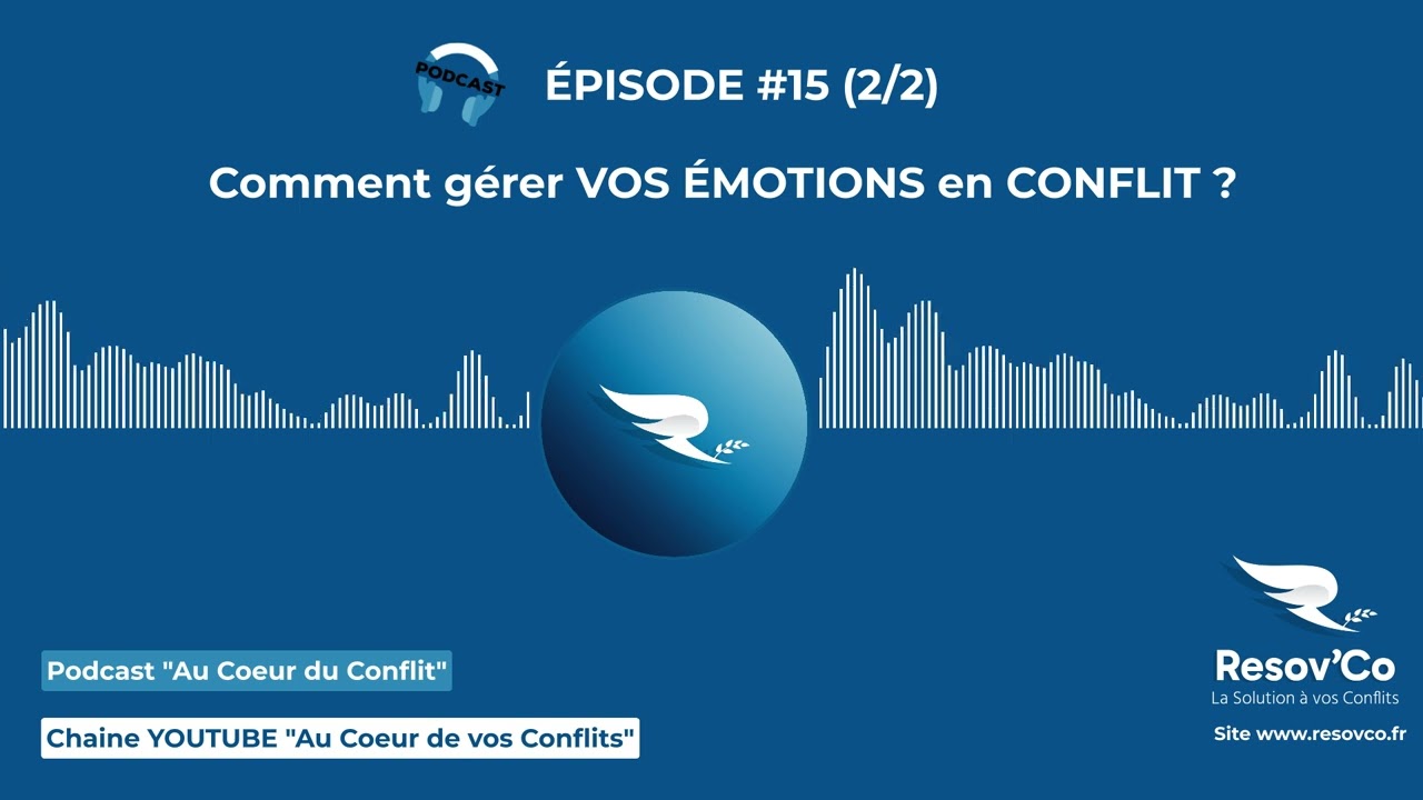 #15 Comment GÉRER vos ÉMOTIONS en conflit ? (suite)