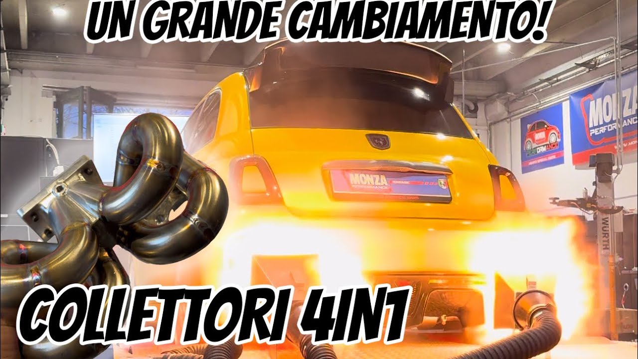 STAGE 3 PLUS CON COLLETTORI A CUORE PER ABARTH 500 595 695! COSA CAMBIA?!