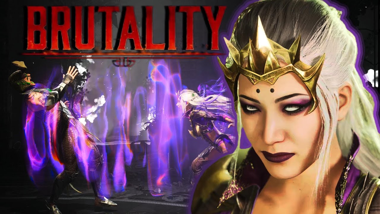 Mortal Kombat 1 - Deception Sindel All Brutalities MK1
