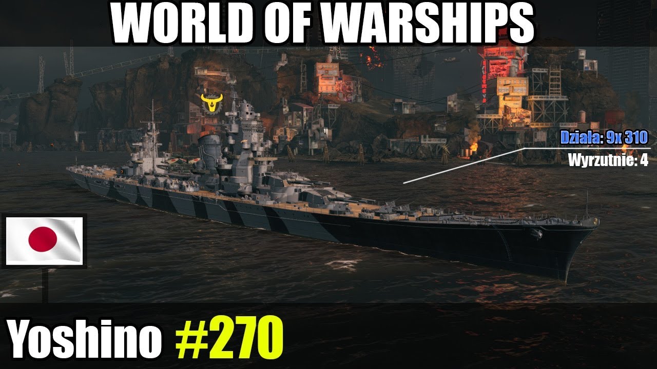 Yoshino - World of Warships gameplay i omówienie.