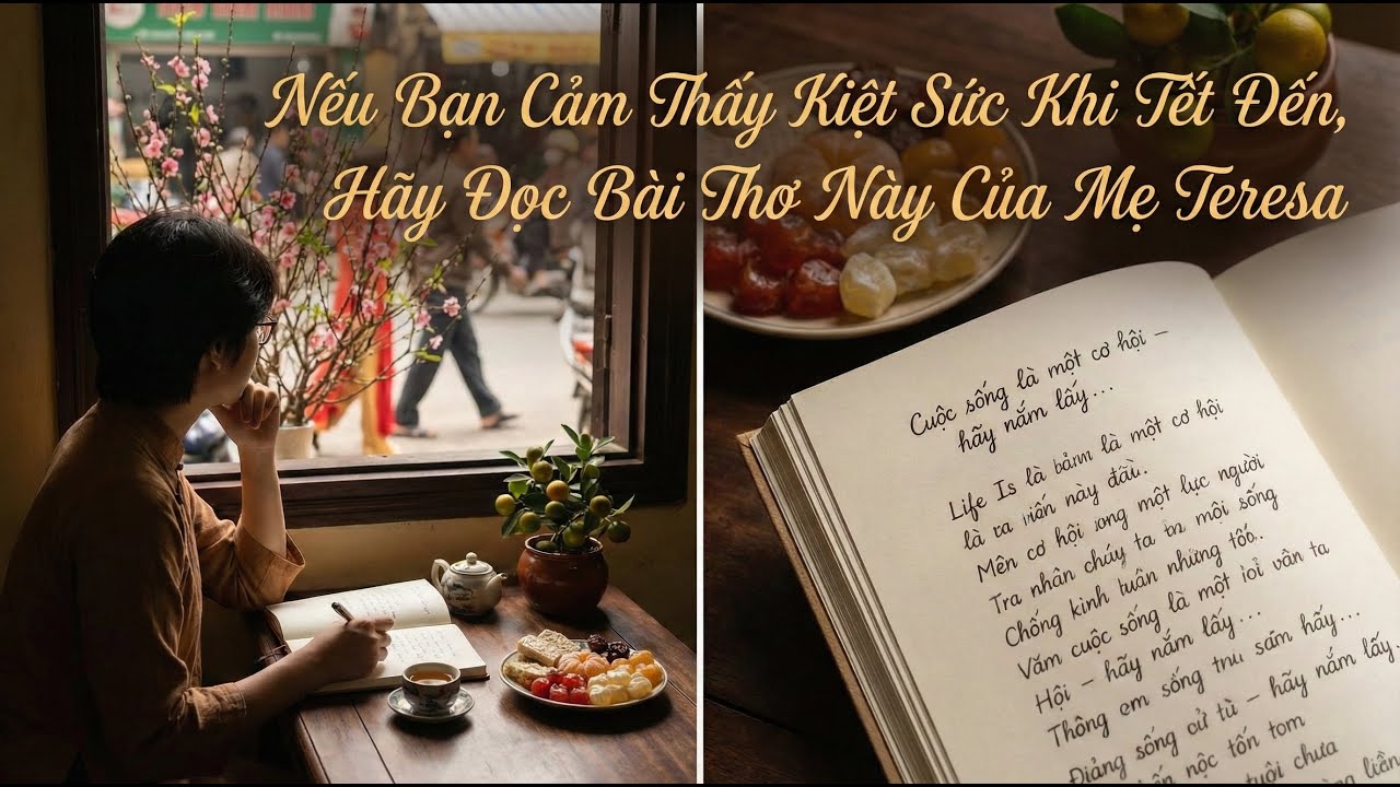 Gửi những ai đang thấy Mệt Mỏi & Chông Chênh những ngày giáp Tết | Bài Ca Sự Sống