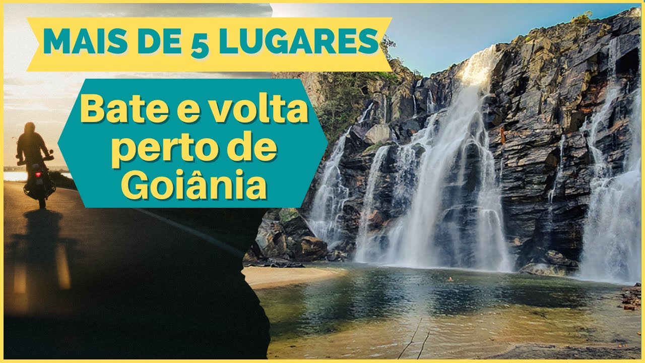 LUGARES PRÓXIMOS A GOIÂNIA PARA FAZER PASSEIOS DE MOTO NO FINAL DE SEMANA - #059