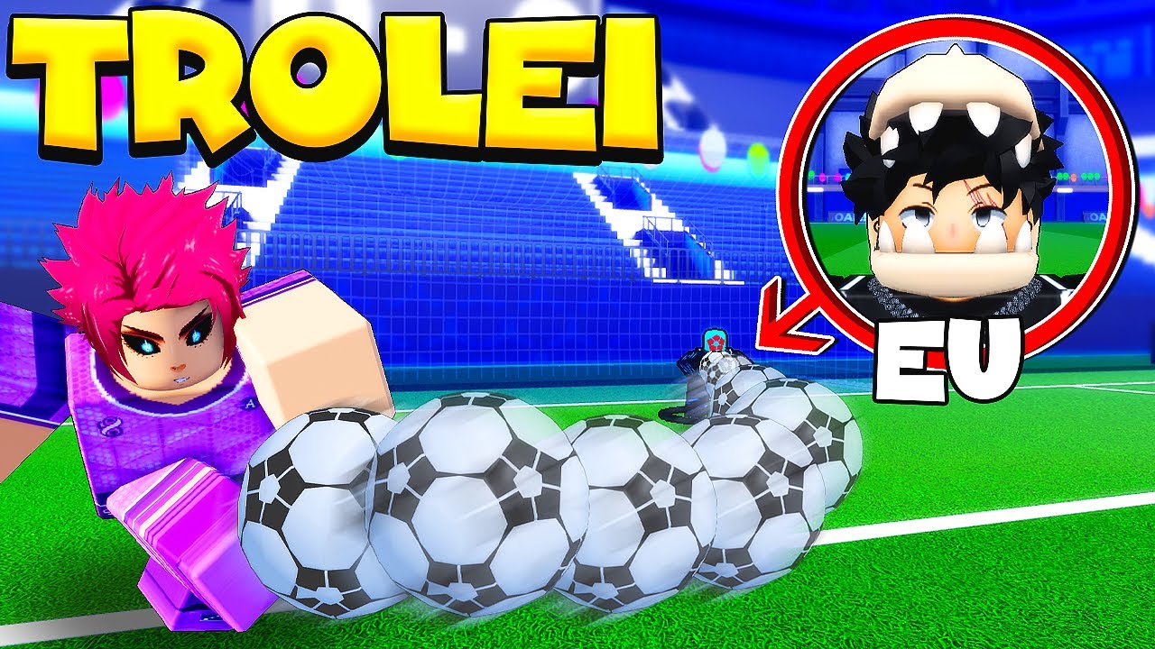 ME FINGI DE GOLEIRO NPC E TROLEI TODOS NO BLUE LOCK RIVALS😂