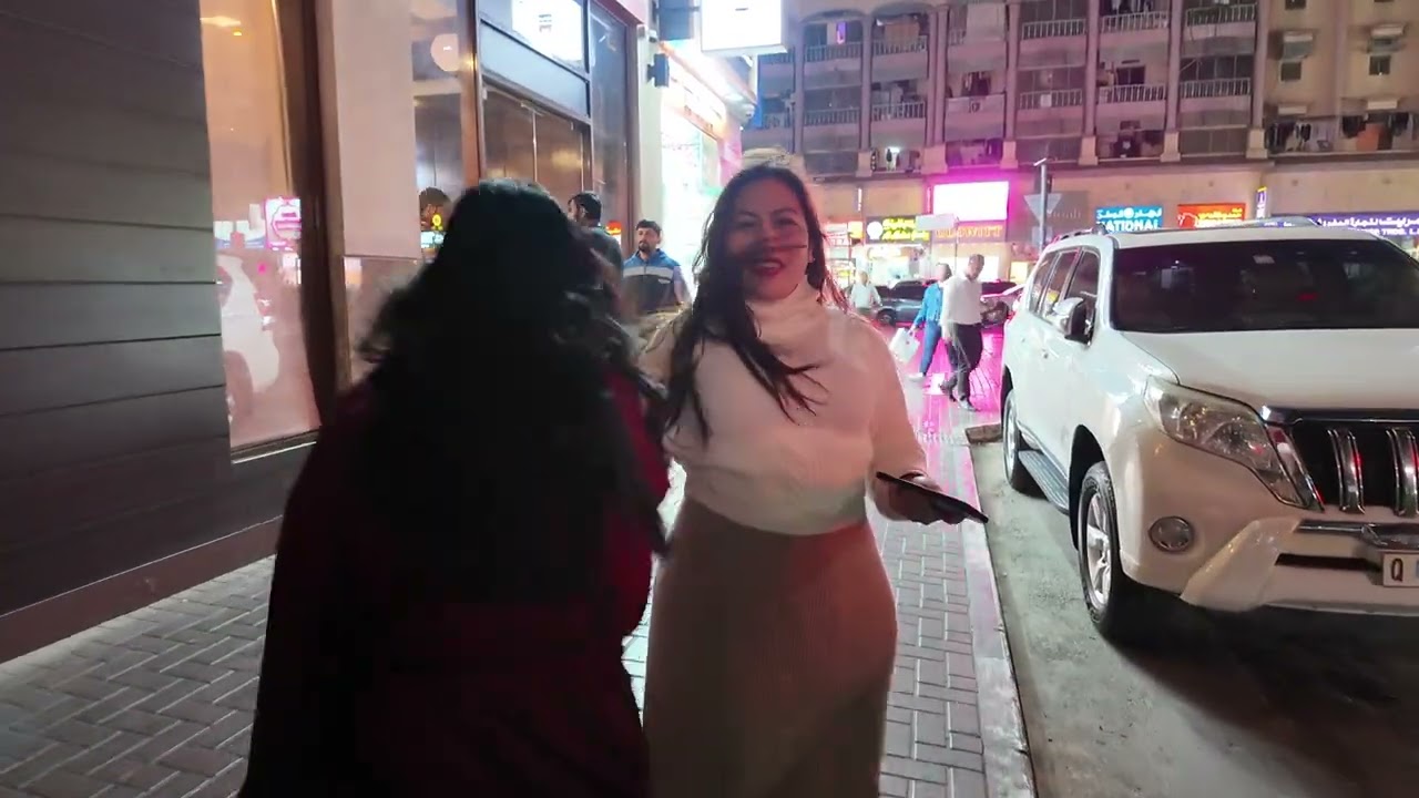 Dubai Satwa Street Walk