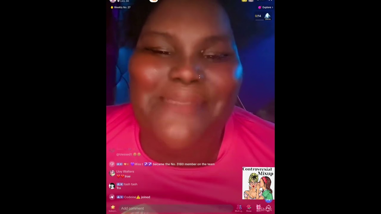 Rosealee said Destiny lonely & no man don’t want him