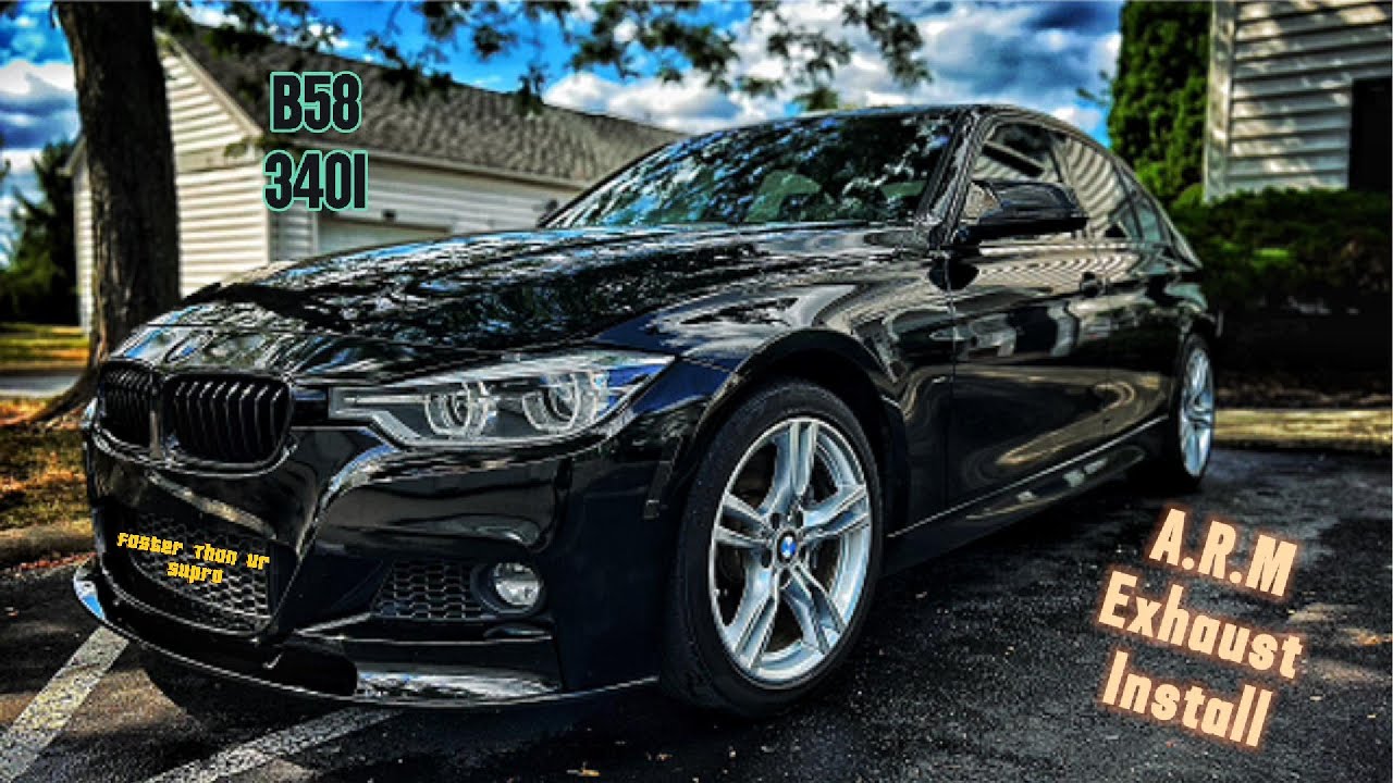 340I ARM Exhaust Install.. B58 SOUNDS INSANE